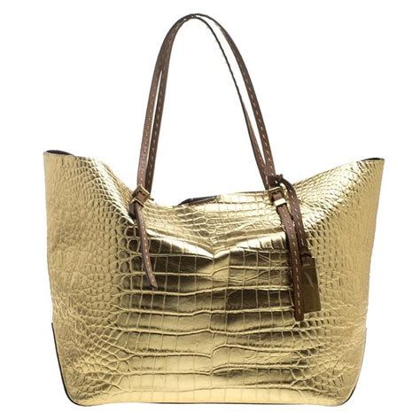 michael kors embossed tote|Michael Kors Tote for sale.